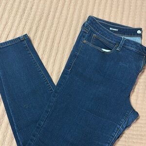 STYLUS Women's Skinny Jeans - Dark Blue